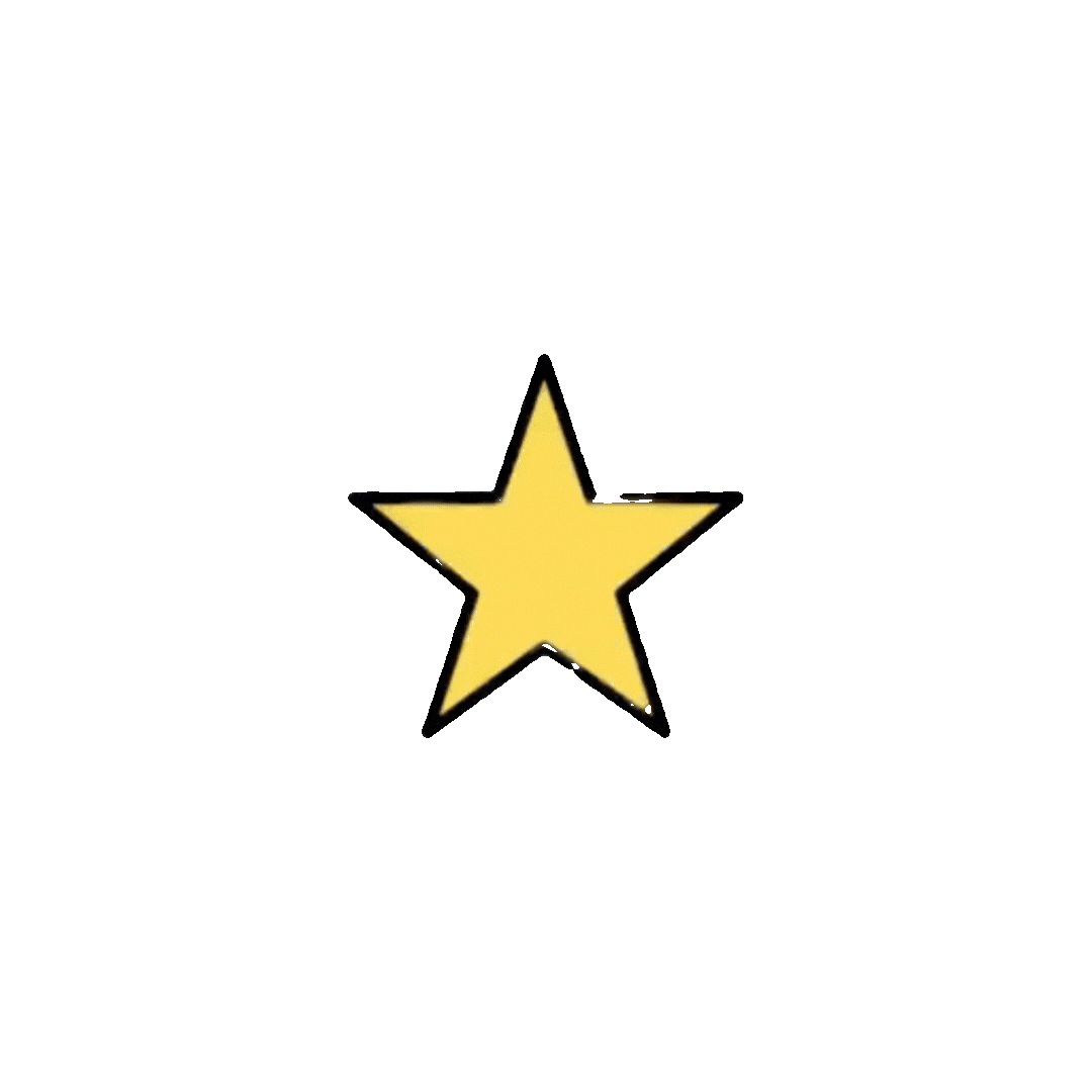 Animated star shape